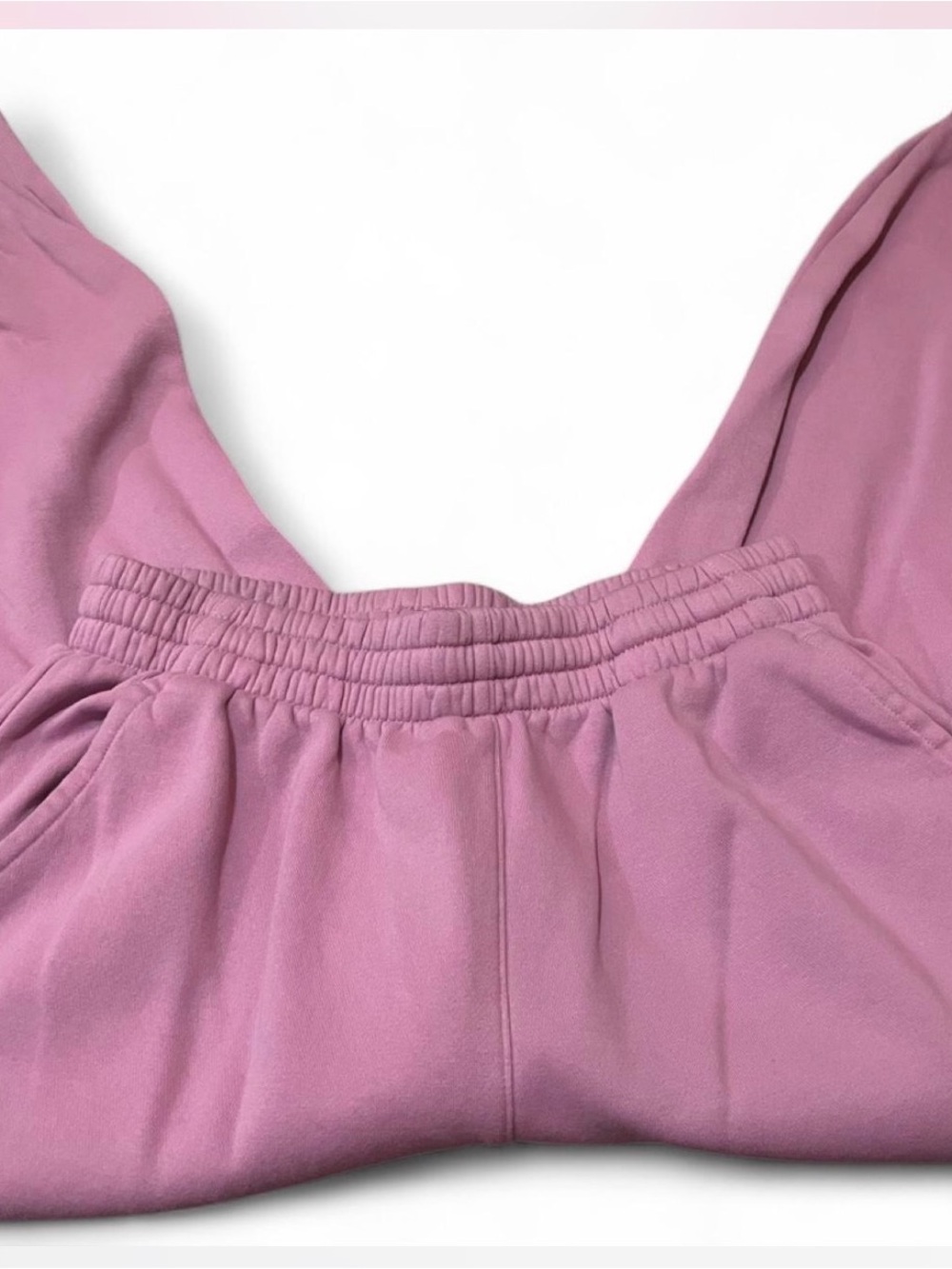 Nike Girls Pink Elastic-Waist Joggers